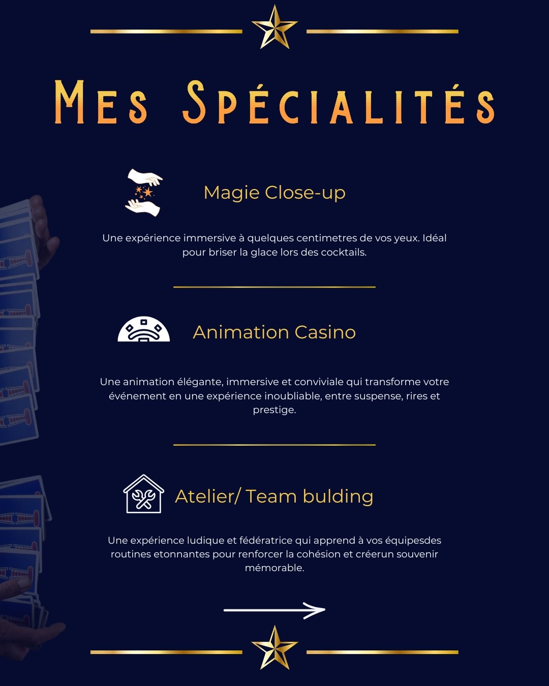 Diaporama Stéphane Le Magicien linkedin 3