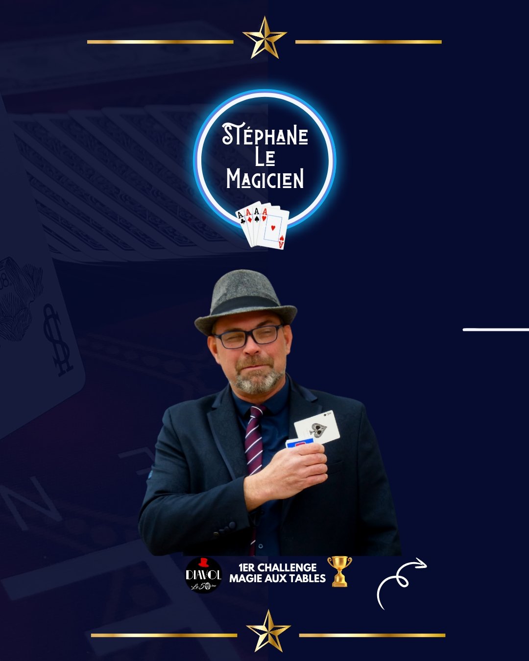 Diaporama Stéphane Le Magicien linkedin 6