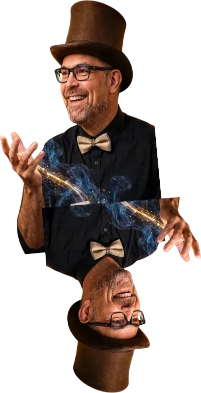 Stéphane le Magicien en prestation de mariage